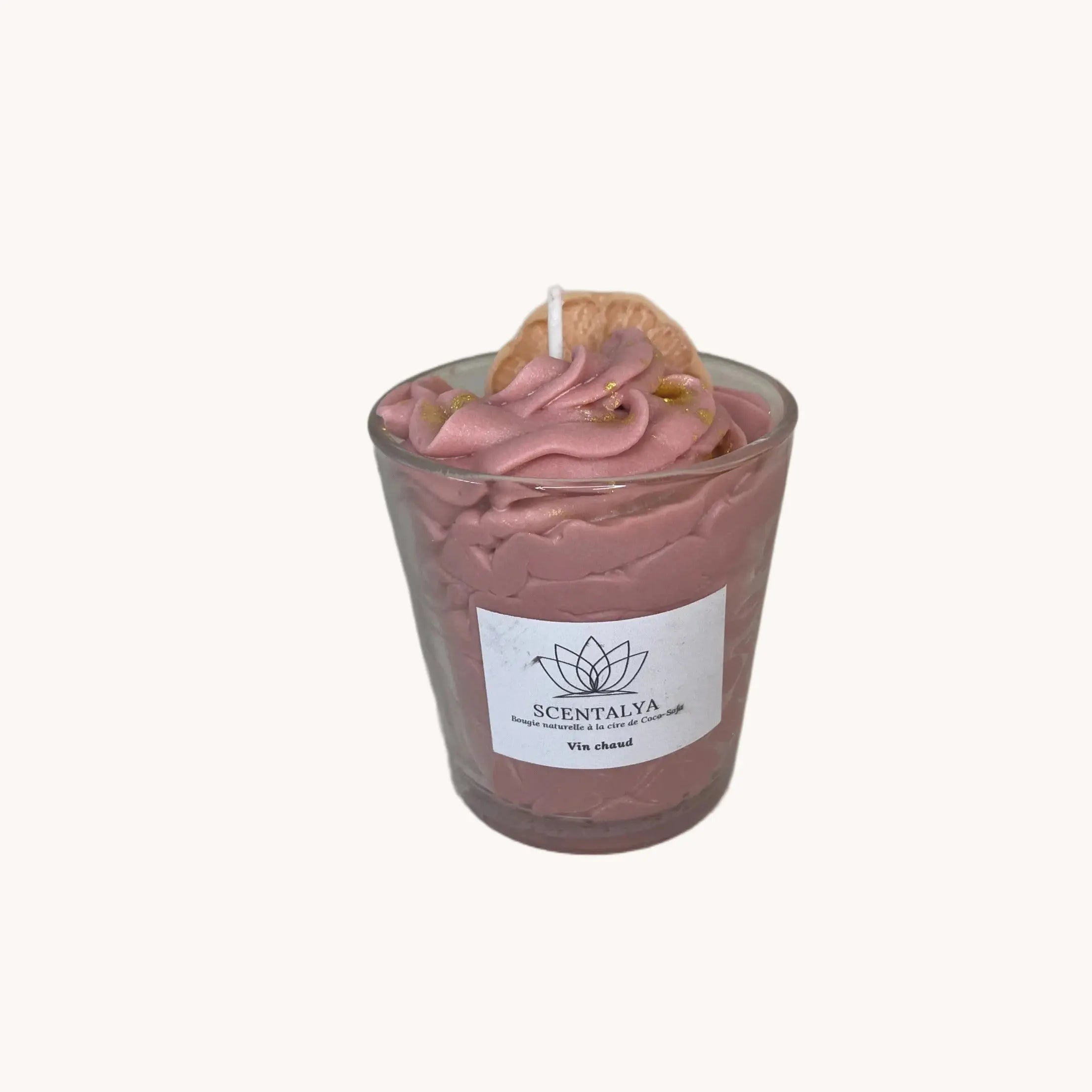 Bougie Chantilly - Vin chaud 170ml Scentalya