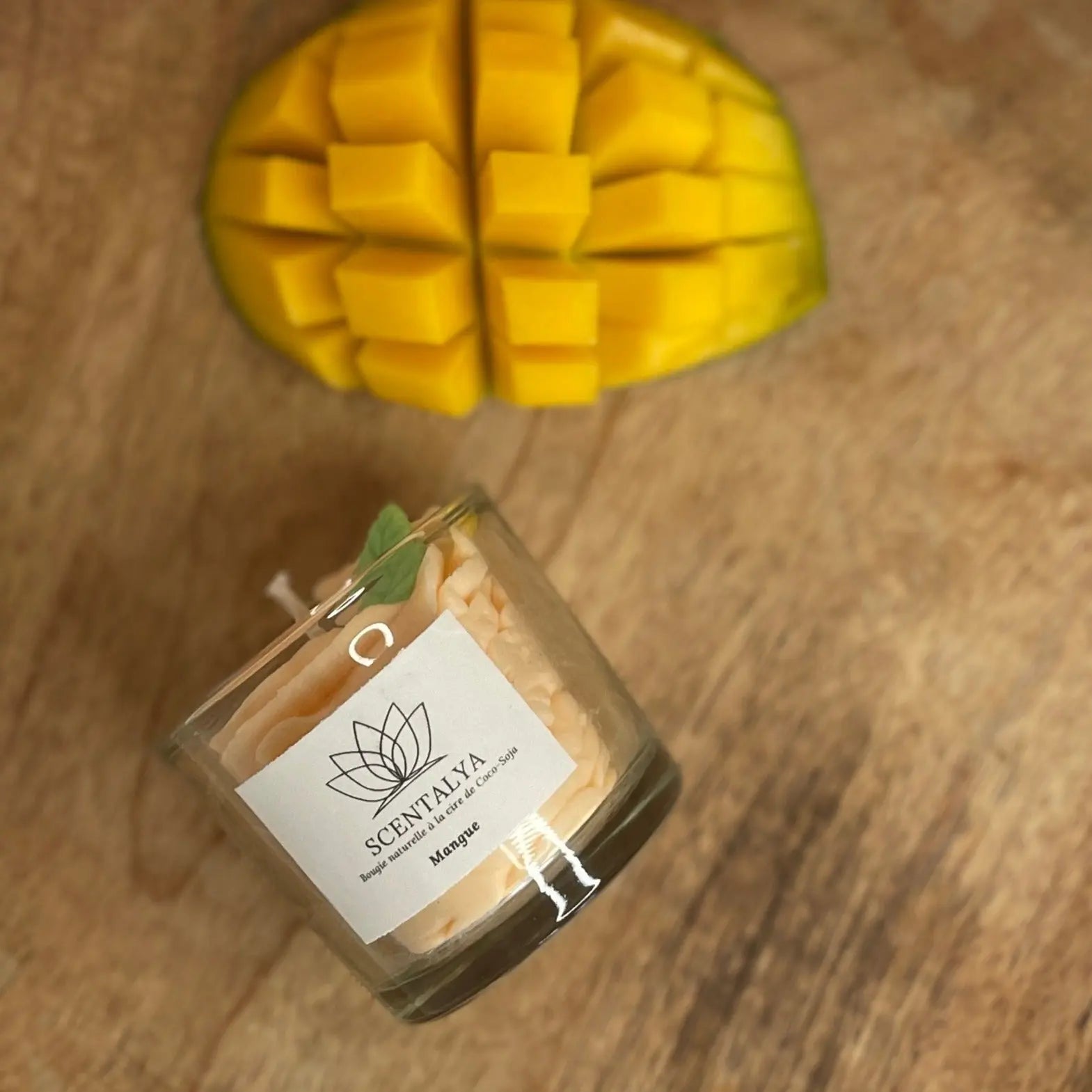 Bougie Gourmande - Mangue 100ml Scentalya
