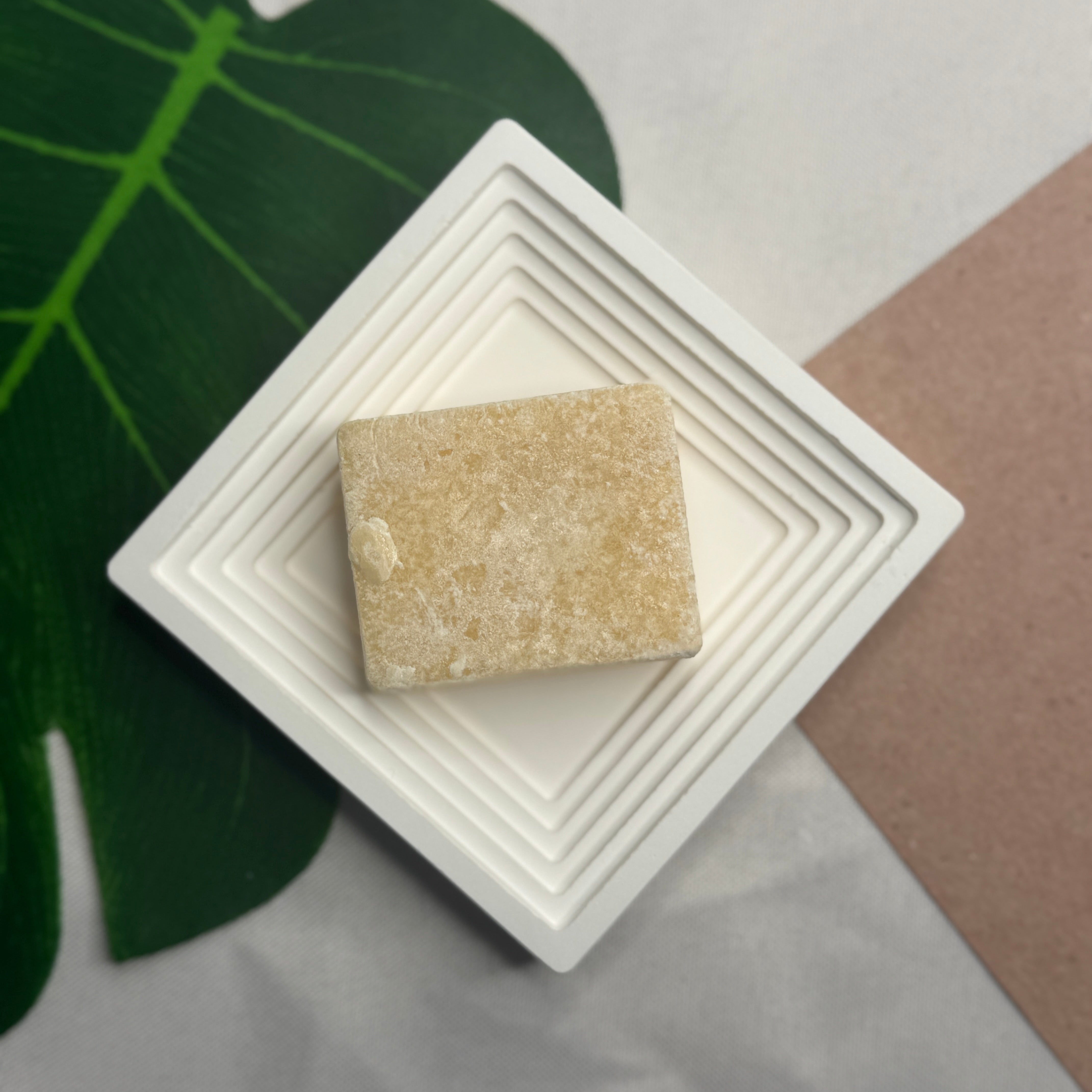 Carré de Musc végétal - Ambre rose