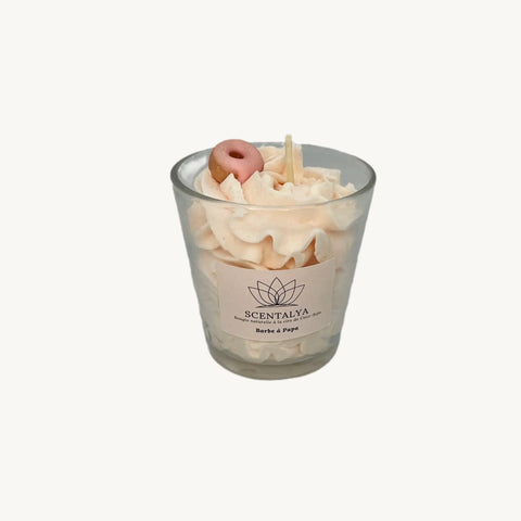 Bougie Chantilly - Barbe à Papa 170ml Scentalya