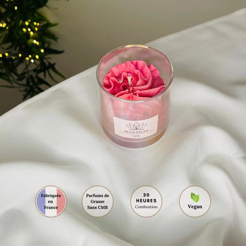 Bougie Chantilly Cerise 200ml Scentalya