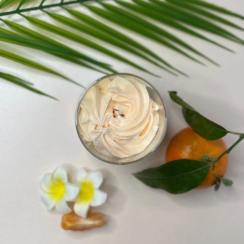 Bougie Chantilly - Clémentine Monoï 200ml Scentalya