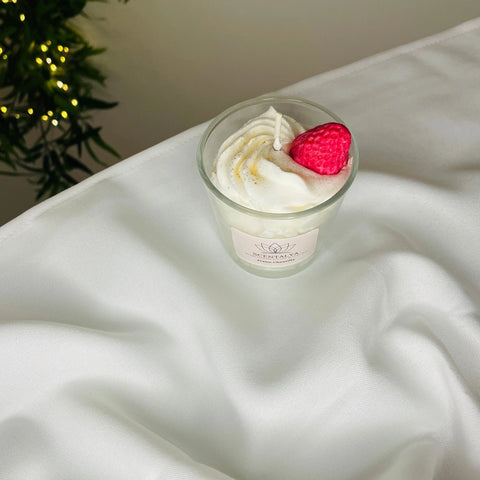 Bougie Chantilly - Fraise 170ml Scentalya