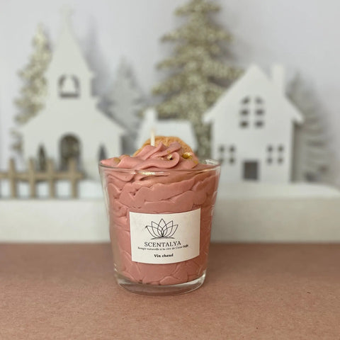 Bougie Chantilly - Vin chaud 170ml Scentalya