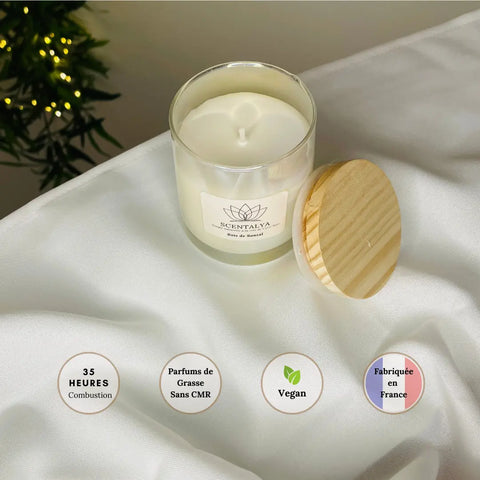 Bougie Classique - Bois de Santal 200ml Scentalya