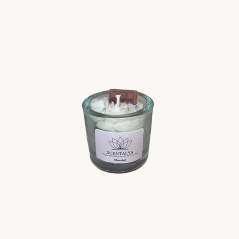 Bougie Gourmande - Chocolat 100ml Scentalya