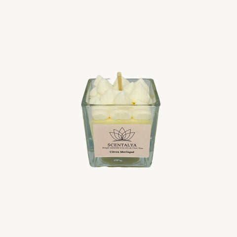 Bougie Gourmande - Citron Meringué 100ml Scentalya