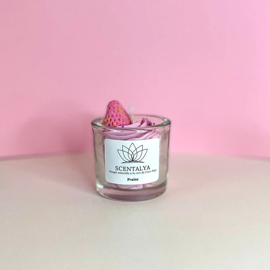 Bougie Gourmande - Fraise 100ml