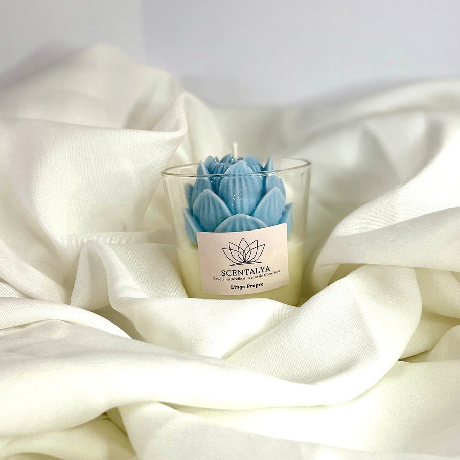Bougie Les Fleuries - Linge Propre 170ml