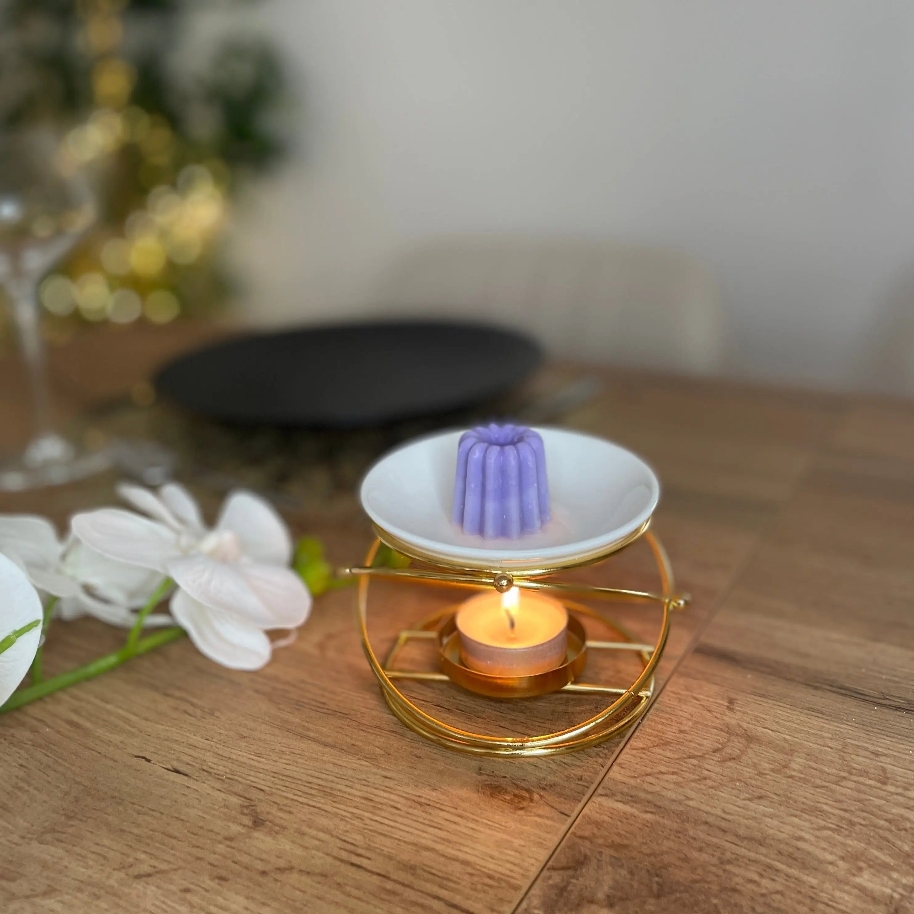 Lot de 3 Fondants Cannelés parfumés Figue et Santal Scentalya