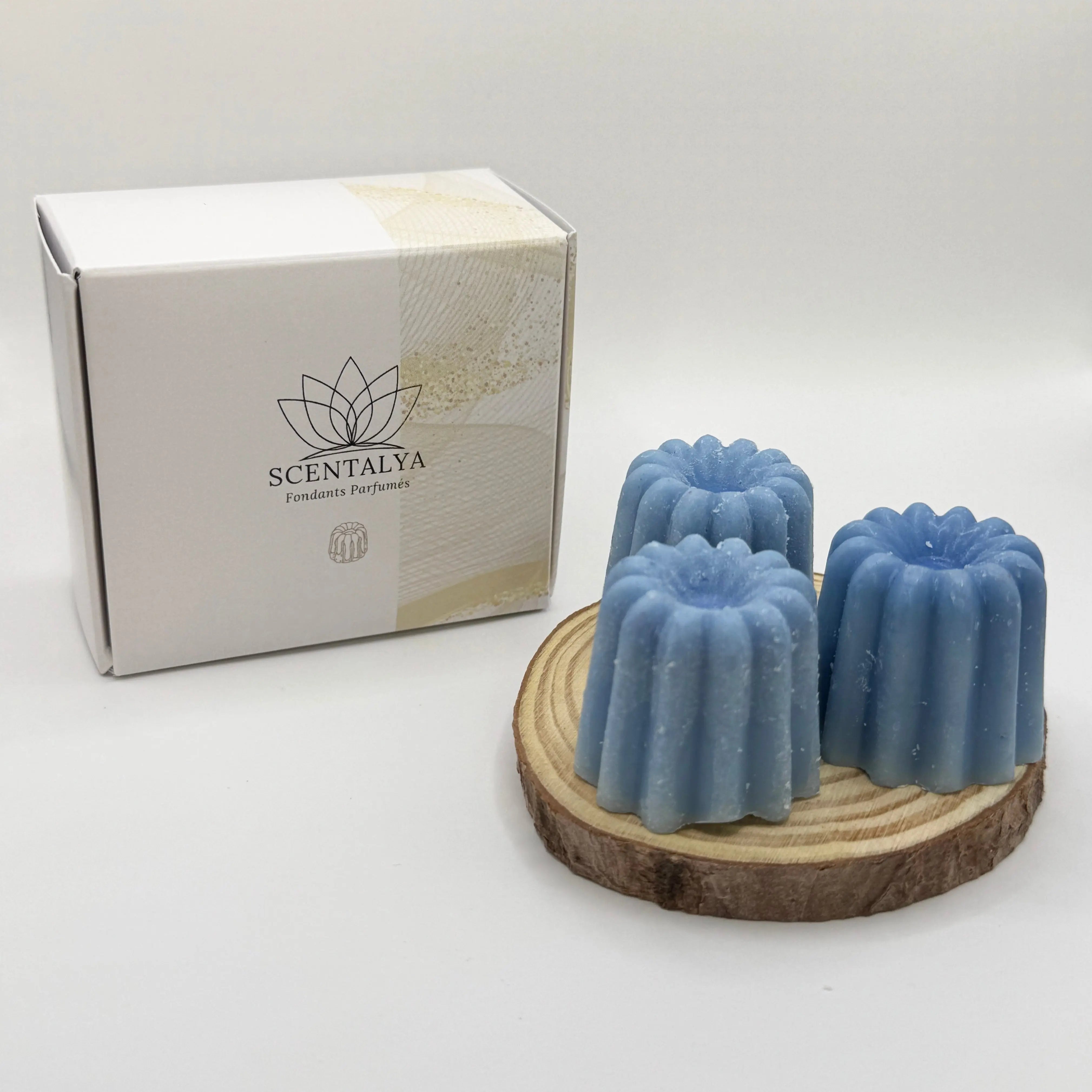 Lot de 3 Fondants Cannelés parfumés Linge Propre Scentalya