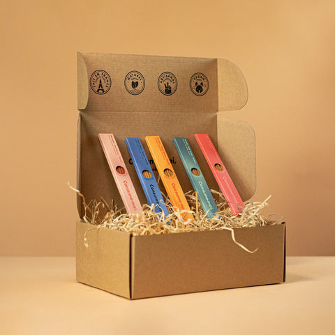 Pack découverte d'encens - 5 parfums